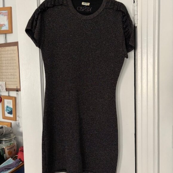 Sparkly black KENZO cocktail dress - Picture 4 of 5